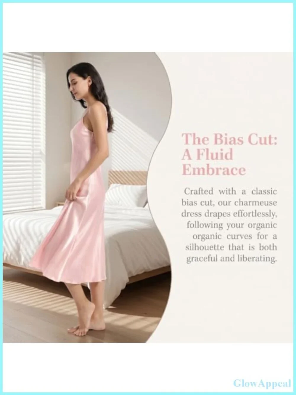 Silk Chemise Slip Dress Womens Satin Nightgown Sleeveless Adjustable Strap